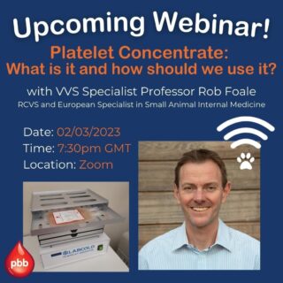 🩸 Upcoming Free Internal Medicine Webinar! 🩸 

Join Professor Rob Foale, RCVS and European Specialist in Internal Medicine as he discusses the new Platelet Concentrate product available from the @petbloodbank and answers your burning questions such as; what actually is Platelet Concentrate? How should we use it? When should we probably not be using it? 

We look forward to you joining us! 

 💻 What: 'Platelet Concentrate: What is it and how should we use it? ' with Professor Rob Foale
 📅 When: Thursday 2nd March
 ⏲️ Time: 7.30pm
 🗺️ Where: Zoom

Register for free through the link in our Bio. 

www.vvs.vet 

#webinar #vetwebinar #vetcpd #veterinarycpd #vetlearning #vetinternalmedicine #smallanimalmedicine #veterinarymedicine #cpd #vetmed #virtualvet #virtualreferral #virtualspecialist #veterinaryspecialist