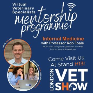 Helping you to become the clinician you want to be! 

Our exciting new internal medicine mentorship programme provides tailored support and personal guidance for you to achieve your own internal medicine career aspirations.

https://london.vetshow.com/press-releases 

Visit us on stand H13 on the afternoon of Thursday 17th November to meet with programme mentor, Professor Rob Foale.

If you would like to find out more about this exciting new CPD offering, you can register your interest online through the link in our bio. 

Or book in for a face-to-face chat with the team at LVS here: https://VirtualVeterinarySpecialists.as.me/ 

#mentorship #support #development #internalmedicinementorship #internalmedicine #CPD #virtualveterinaryspecialists #VVS